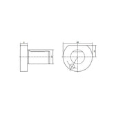 Protection Plug Form Z2 (Steel Plug)Z2-16x13S  (Plastic Plug)Z2-16x13P - Makotools Industrial Supply Tools for Metal Cutting